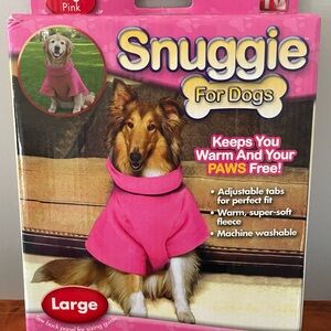 Pink Dog Snuggie